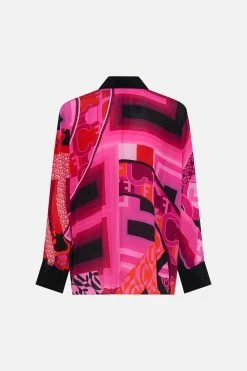 WING COLLAR BLOUSE CIAO PALAZZO -clothing shop CAMILLA 00023573 WINGCOLLARBLOUSE CIAOPALAZZO GHOST 2