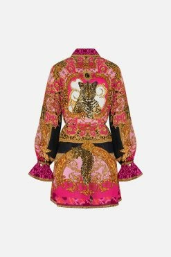 SHIFT SHIRT DRESS CIAO PALAZZO -clothing shop CAMILLA 00023576 SHIFTSHIRTDRESS CIAOPALAZZO GHOST 2