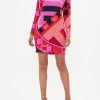 LONG SLEEVE FITTED MINI DRESS CIAO PALAZZO