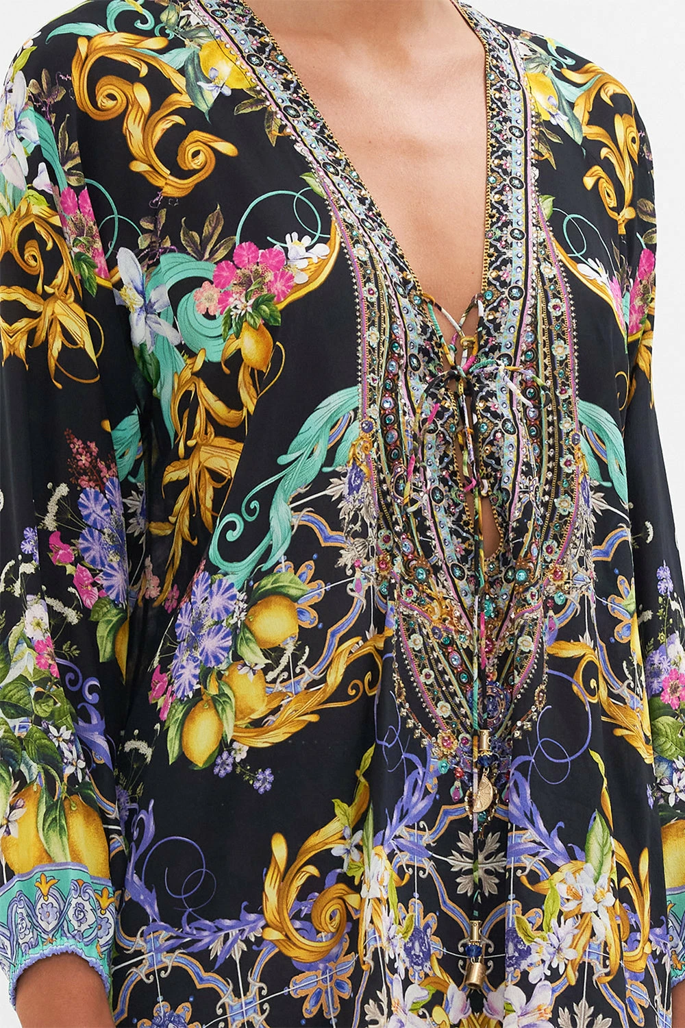 LACE UP BLOUSE MEET ME IN MARCHESA 6 LACE UP BLOUSE MEET ME IN MARCHESA - Image 6