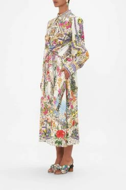 WAIST TIE SHIRT DRESS AMALFI AMORE -clothing shop CAMILLA 00023690 AMALFIAMORE WAISTTIESHIRTDRESS 2