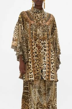 HIGH NECK RUFFLE SLEEVE BLOUSE STANDING OVATION -clothing shop CAMILLA 00023720 HIGH NECK RUFFLE SLEEVE BLOUSE STANDING OVATION 4