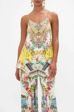 T BACK SHOESTRING TOP CATERINA SPRITZ -clothing shop CAMILLA 00023764 CATERINASPRITZ TBACKSHOESTRINGTOP 4