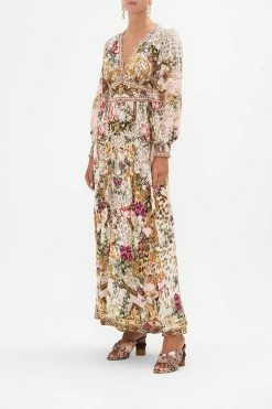 BUTTON DRESS WITH SHAPED WAISTBAND BAMBINO BLISS -clothing shop CAMILLA 00023788 BUTTON DRESS WITH SHAPED WAISTBAND BAMBINO BLISS 2