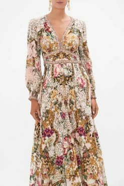 BUTTON DRESS WITH SHAPED WAISTBAND BAMBINO BLISS -clothing shop CAMILLA 00023788 BUTTON DRESS WITH SHAPED WAISTBAND BAMBINO BLISS 4