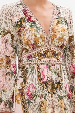 BUTTON DRESS WITH SHAPED WAISTBAND BAMBINO BLISS -clothing shop CAMILLA 00023788 BUTTON DRESS WITH SHAPED WAISTBAND BAMBINO BLISS 5