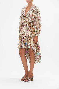 BLOUSON HIGH LOW DRESS BAMBINO BLISS