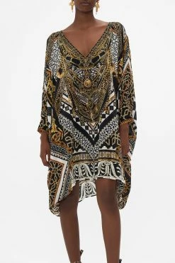 SHORT KAFTAN WITH CUFF LOOK UP TESORO 10 SHORT KAFTAN WITH CUFF LOOK UP TESORO -clothing shop CAMILLA 00023819 SHORT KAFTAN WITH CUFF LOOK UP TESORO 4