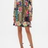 DROP SLEEVE SHIRT DRESS PRINTED PRIMA VERA