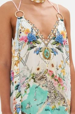 RING DETAIL STRAP DRESS AMALFI LULLABY 9 RING DETAIL STRAP DRESS AMALFI LULLABY -clothing shop CAMILLA 00023873 RING DETAIL STRAP DRESS AMALFI LULLABY 5