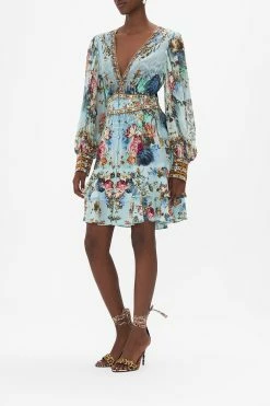 BUTTON FRONT FRILL DRESS LETTERS TO LEO -clothing shop CAMILLA 00023881 BUTTON FRONT FRILL DRESS LETTERS TO LEO 2