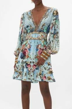 BUTTON FRONT FRILL DRESS LETTERS TO LEO -clothing shop CAMILLA 00023881 BUTTON FRONT FRILL DRESS LETTERS TO LEO 4