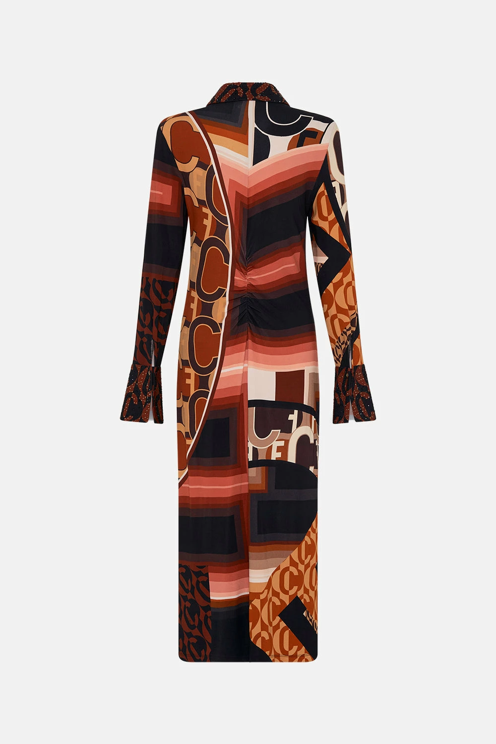 JERSEY MIDI SHIRT DRESS FEELING FRESCO 7 JERSEY MIDI SHIRT DRESS FEELING FRESCO - Image 7