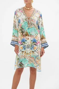 METAL EYELET KAFTAN AMALFI LULLABY 10 METAL EYELET KAFTAN AMALFI LULLABY -clothing shop CAMILLA 00023973 METAL EYELET KAFTAN AMALFI LULLABY 4