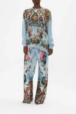 LONG SLEEVE JUMPER WITH PRINT FRONT LETTERS TO LEO 9 LONG SLEEVE JUMPER WITH PRINT FRONT LETTERS TO LEO -clothing shop CAMILLA 00024045 LONG SLEEVE JUMPER WITH PRINT FRONT LETTERS TO LEO 2