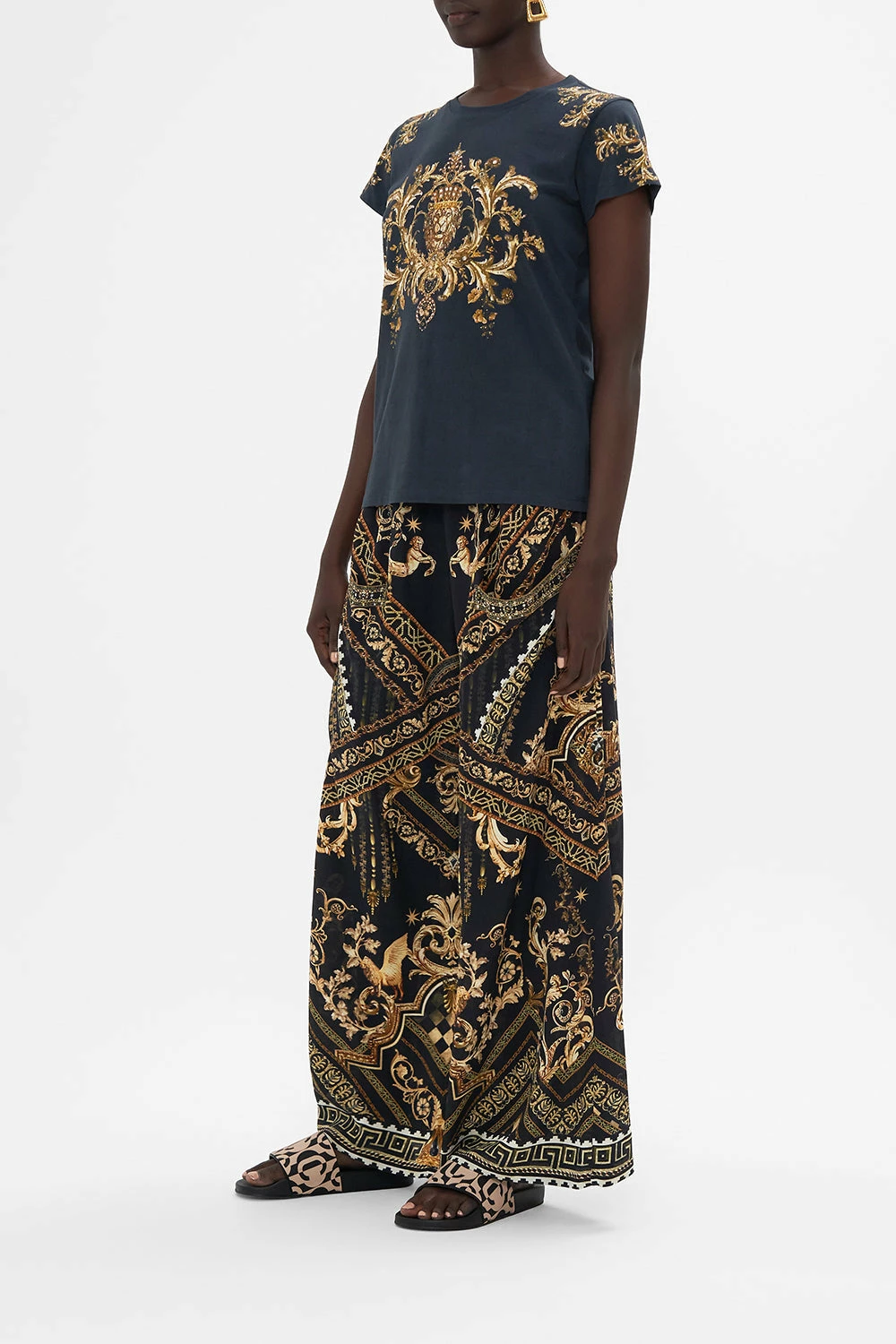 ORGANIC COTTON SLIM FIT TEE DUOMO DYNASTY - Image 4