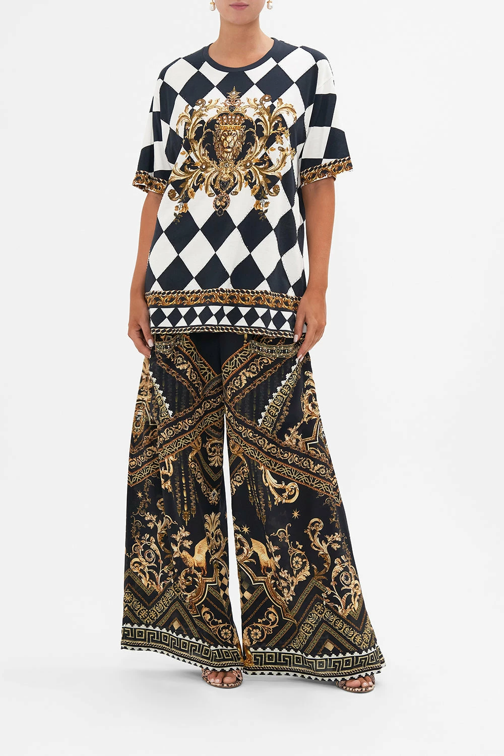 ORGANIC COTTON OVERSIZE BAND TEE DUOMO DYNASTY