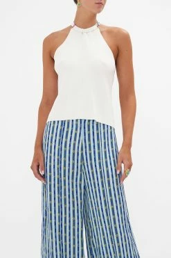 KNIT SCARF TOP AMALFI LULLABY -clothing shop CAMILLA 00024122 KNIT SCARF TOP AMALFI LULLABY 4