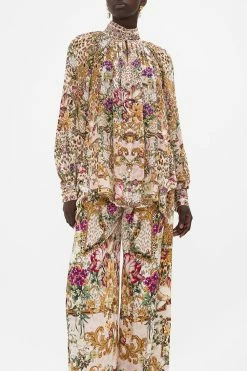 RAGLAN BUTTON UP SHIRT BAMBINO BLISS -clothing shop CAMILLA 00024142 RAGLAN BUTTON UP SHIRT BAMBINO BLISS 4