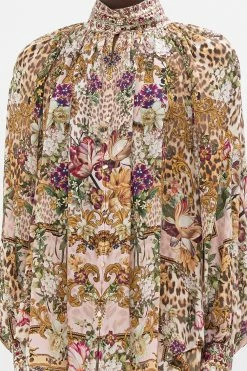 RAGLAN BUTTON UP SHIRT BAMBINO BLISS -clothing shop CAMILLA 00024142 RAGLAN BUTTON UP SHIRT BAMBINO BLISS 5