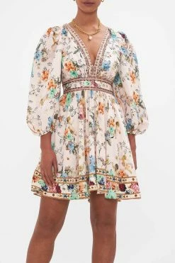 BLOUSON FLARED DRESS BAMBINO BLISS -clothing shop CAMILLA 00024151 BAMBINOBLISS BLOUSONFLAREDDRESS 4