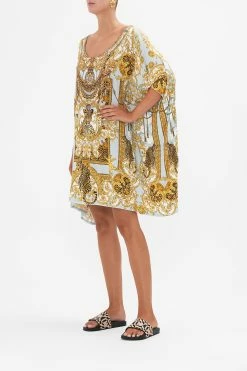 SHORT ROUND NECK LOUNGE KAFTAN PALAZZO PRIDE 9 SHORT ROUND NECK LOUNGE KAFTAN PALAZZO PRIDE -clothing shop CAMILLA 00024211 SHORT ROUND NECK LOUNGE KAFTAN PALAZZO PRIDE 2
