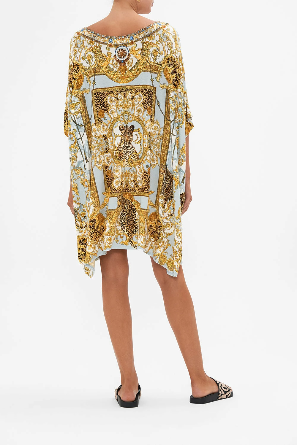 SHORT ROUND NECK LOUNGE KAFTAN PALAZZO PRIDE 2 SHORT ROUND NECK LOUNGE KAFTAN PALAZZO PRIDE - Image 2