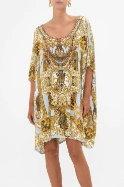 SHORT ROUND NECK LOUNGE KAFTAN PALAZZO PRIDE 11 SHORT ROUND NECK LOUNGE KAFTAN PALAZZO PRIDE -clothing shop CAMILLA 00024211 SHORT ROUND NECK LOUNGE KAFTAN PALAZZO PRIDE 4