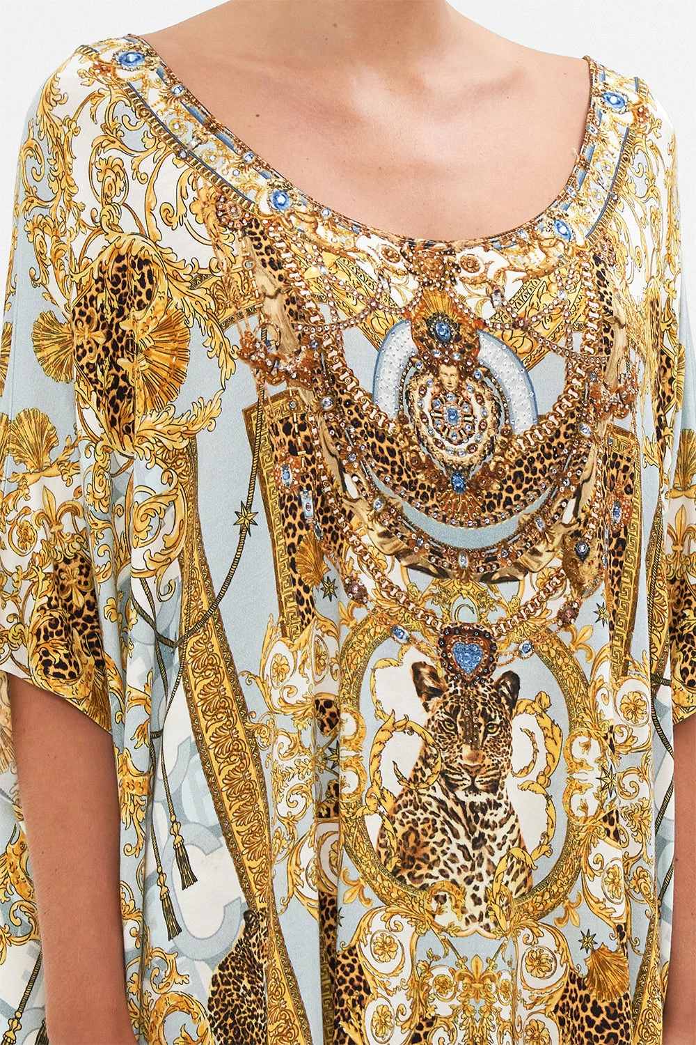 SHORT ROUND NECK LOUNGE KAFTAN PALAZZO PRIDE 5 SHORT ROUND NECK LOUNGE KAFTAN PALAZZO PRIDE - Image 5