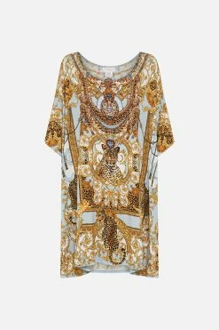 SHORT ROUND NECK LOUNGE KAFTAN PALAZZO PRIDE 8 SHORT ROUND NECK LOUNGE KAFTAN PALAZZO PRIDE -clothing shop CAMILLA 00024211 SHORT ROUND NECK LOUNGE KAFTAN PALAZZO PRIDE GHOST