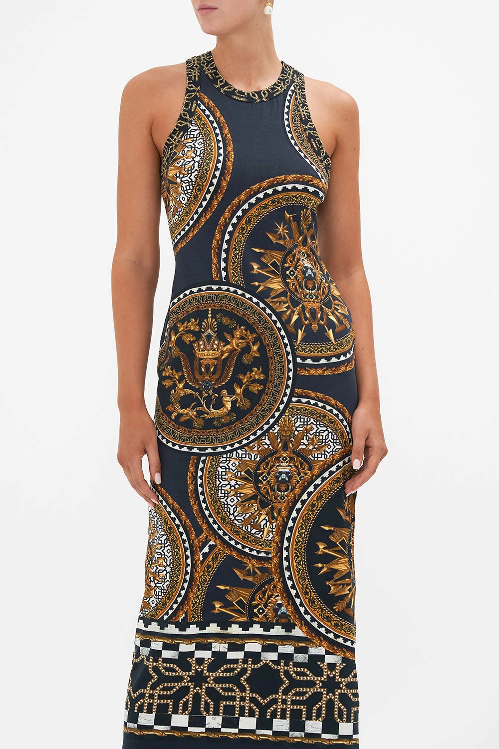 JERSEY TANK DRESS DUOMO KALEIDO 6 JERSEY TANK DRESS DUOMO KALEIDO - Image 6