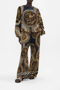 TUCK DETAIL SWEATER DUOMO KALEIDO