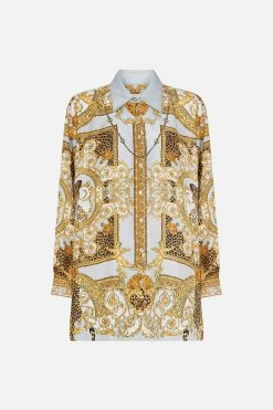 SINGLE POCKET SHIRT PALAZZO PRIDE -clothing shop CAMILLA 00024237 SINGLE POCKET SHIRT PALAZZO PRIDE GHOST 1