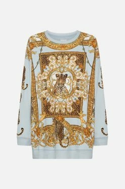 OVERSIZED SWEATER PALAZZO PRIDE -clothing shop CAMILLA 00024258 OVERSIZED SWEATER PALAZZO PRIDE GHOST