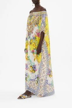 OFF SHOULDER KAFTAN CATERINA SPRITZ -clothing shop CAMILLA 00024272 OFF SHOULDER KAFTAN CATERINA SPRITZ 2