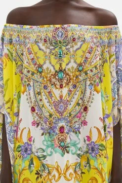 OFF SHOULDER KAFTAN CATERINA SPRITZ -clothing shop CAMILLA 00024272 OFF SHOULDER KAFTAN CATERINA SPRITZ 5