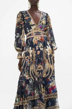 LONG BUTTON FRONT DRESS PLAY YOUR CARDS RIGHT -clothing shop CAMILLA 00024337 LONG BUTTON FRONT DRESS PLAY YOUR CARDS RIGHT 4