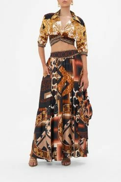 CROPPED TOP WITH TIE FRONT FEELING FRESCO -clothing shop CAMILLA 00024402 FEELINGFRESCO CROPPEDTOPWITHTIEFRONT 6