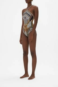 HALTER NECK ONE PIECE LOOK UP TESORO 8 HALTER NECK ONE PIECE LOOK UP TESORO -clothing shop CAMILLA 00024674 HALTER NECK ONE PIECE LOOK UP TESORO 2