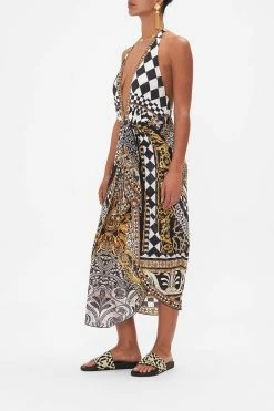 LAYERED LONG SARONG WITH FRONT TIE LOOK UP TESORO -clothing shop CAMILLA 00024767 LOOKUPTESORO LAYEREDLONGSARONGWITHFRONTTIE 2
