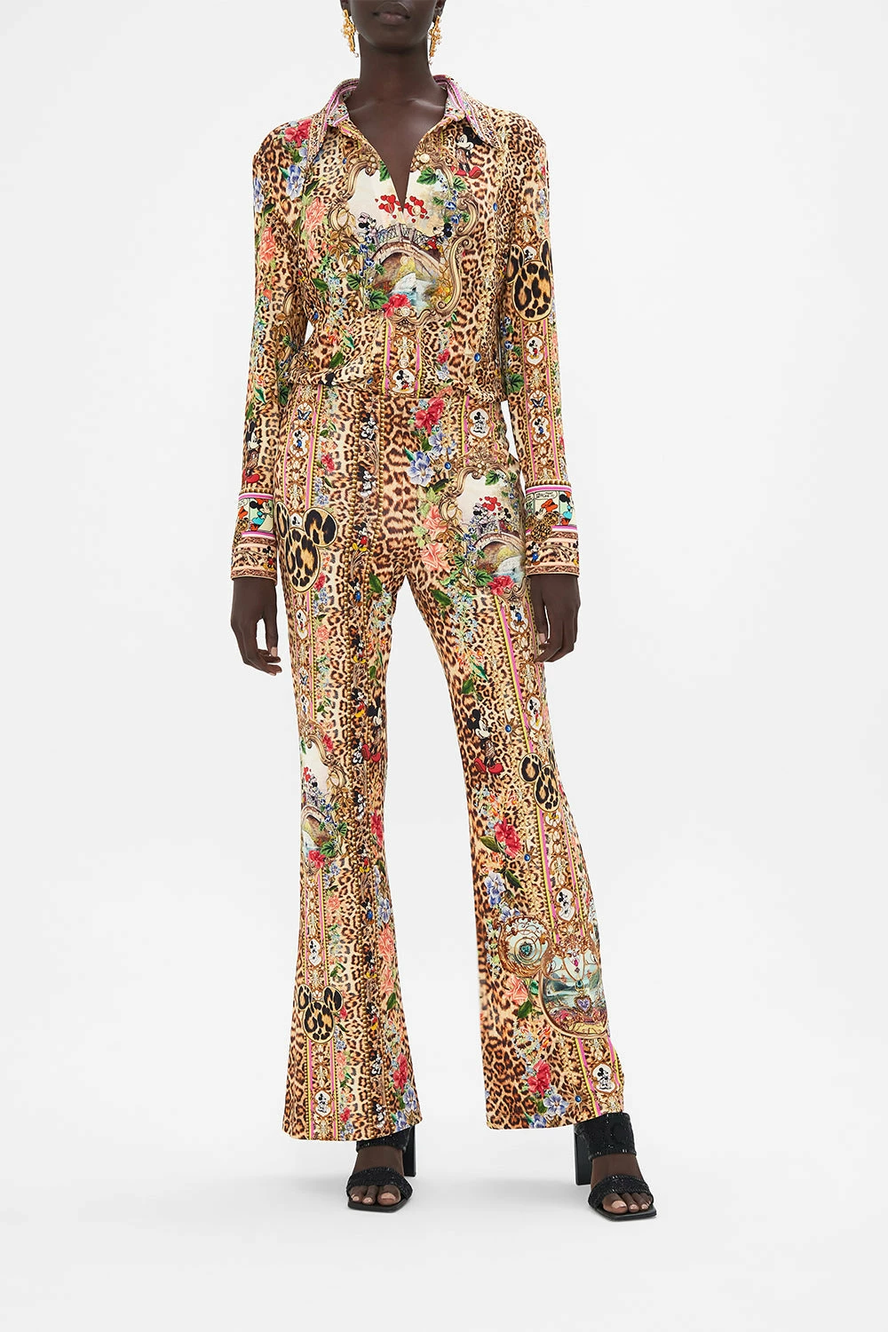 JERSEY FLARE PANT MICKEY MANIA 1 JERSEY FLARE PANT MICKEY MANIA