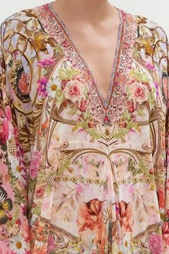 T SHAPE LONG KAFTAN MINNIE MOUSE MAGIC -clothing shop CAMILLA 00024803 T SHAPE LONG KAFTAN MINNIE MOUSE MAGIC 5