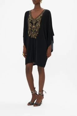 BAT SLEEVE DRESS LOOK UP TESORO -clothing shop CAMILLA 00024815 BAT SLEEVE DRESS LOOK UP TESORO 2