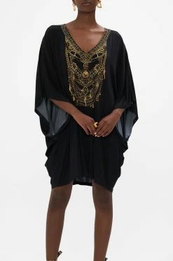 BAT SLEEVE DRESS LOOK UP TESORO -clothing shop CAMILLA 00024815 BAT SLEEVE DRESS LOOK UP TESORO 4