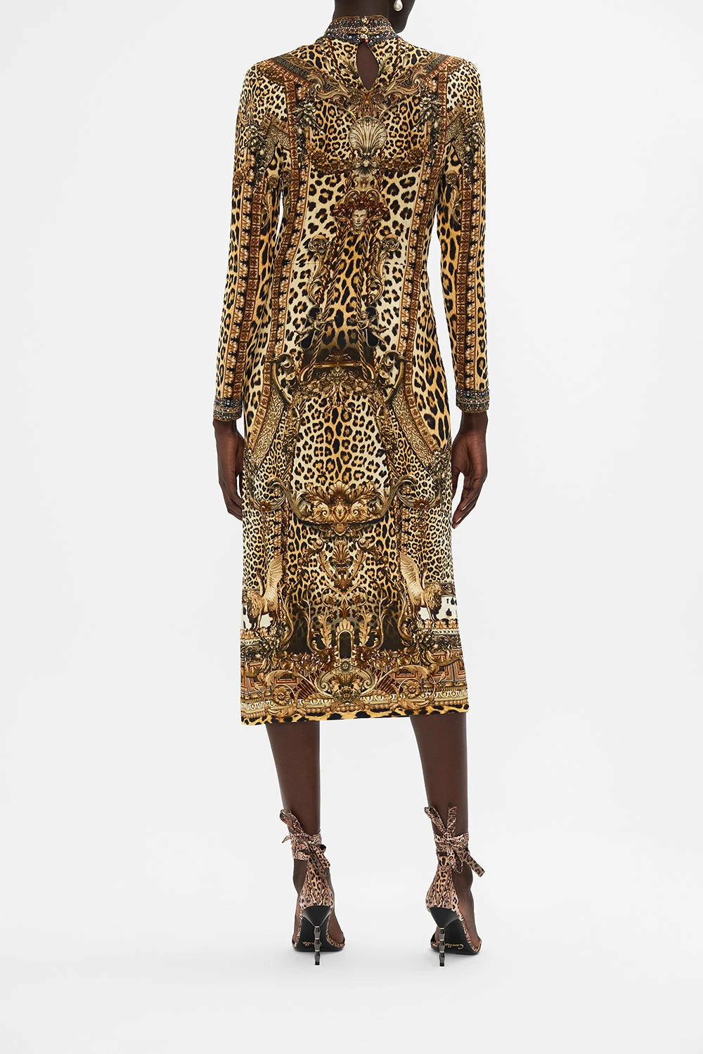 CROSS FRONT MIDI DRESS STANDING OVATION 2 CROSS FRONT MIDI DRESS STANDING OVATION - Image 2