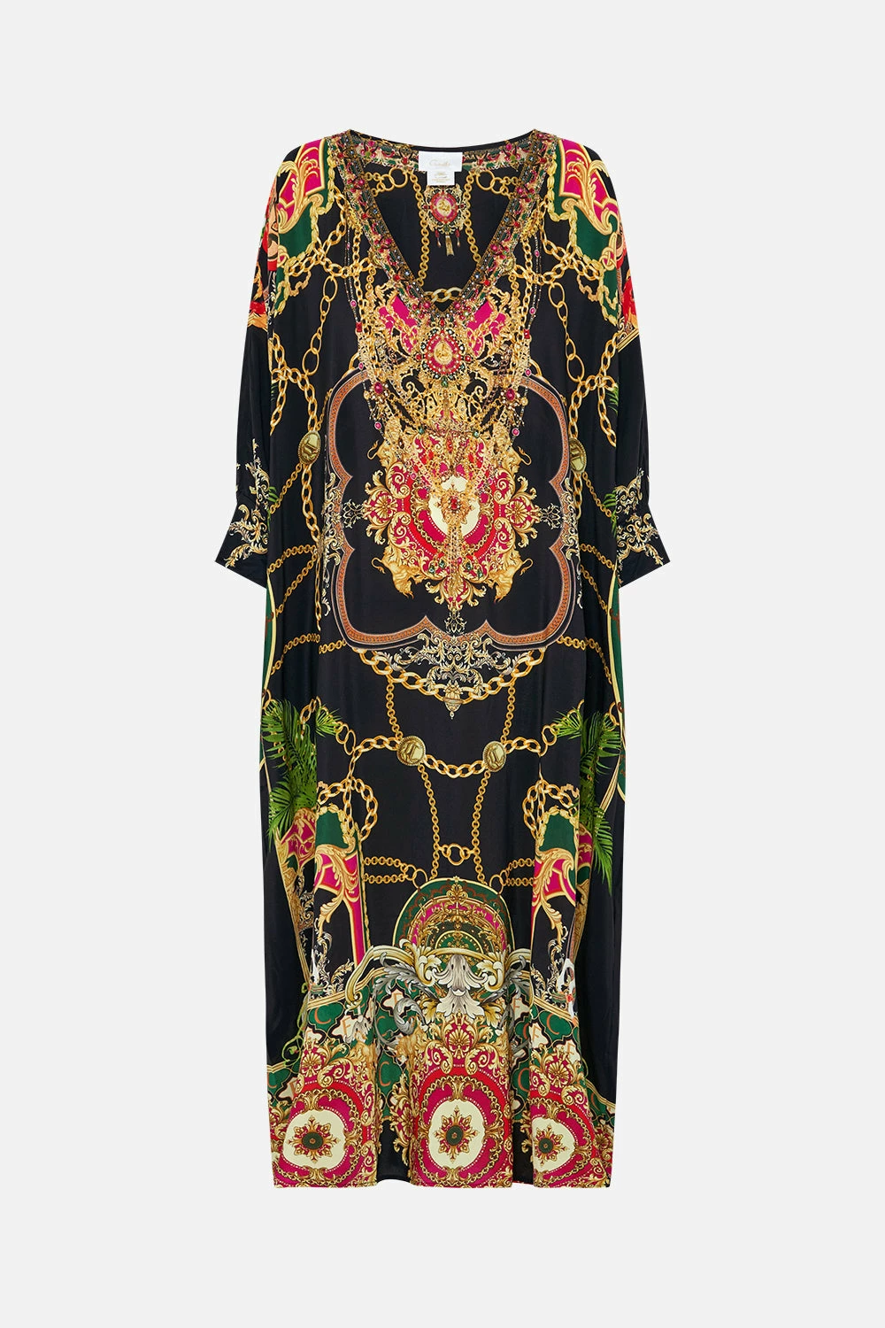 MIDI KAFTAN WITH CUFF JEALOUSY AND JEWELS 6 MIDI KAFTAN WITH CUFF JEALOUSY AND JEWELS - Image 6