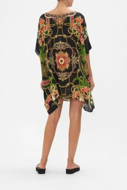 SHORT ROUND NECK KAFTAN JEALOUSY AND JEWELS 8 SHORT ROUND NECK KAFTAN JEALOUSY AND JEWELS -clothing shop CAMILLA 00024820 SHORT ROUND NECK KAFTAN JEALOUSY AND JEWELS 3