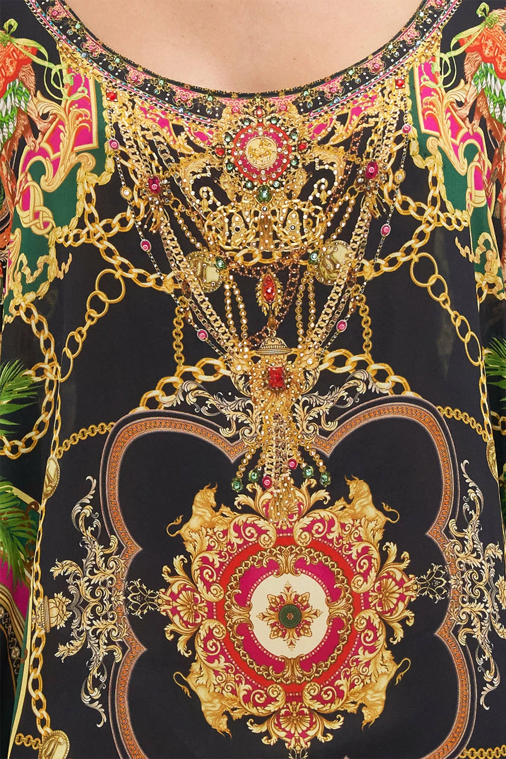 SHORT ROUND NECK KAFTAN JEALOUSY AND JEWELS 5 SHORT ROUND NECK KAFTAN JEALOUSY AND JEWELS - Image 5