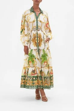 TIERED LONG SHIRT DRESS MY SWEET DEVOTION