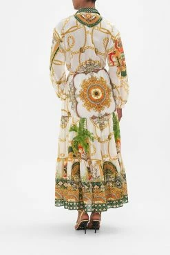 TIERED LONG SHIRT DRESS MY SWEET DEVOTION -clothing shop CAMILLA 00024829 TIERED LONG SHIRT DRESS MY SWEET DEVOTION 3